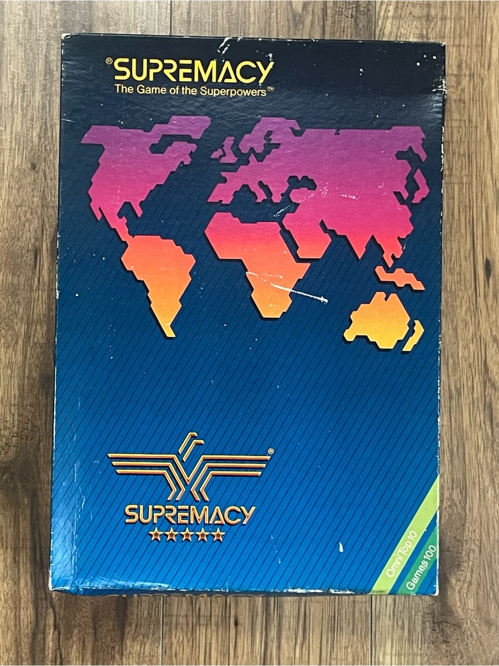Vintage Supremacy: The Game of the Superpowers Board Game 1986
COMPLETE